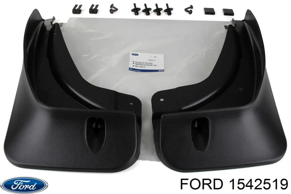 Protetores de lama dianteiros, kit Ford Kuga I CBV