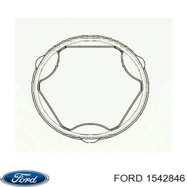 Bota de proteção externa de junta homocinética do semieixo dianteiro Ford 1542846 preço, a partir de 74,89 USD