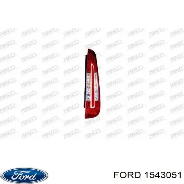 Lanterna traseira direita Ford 1543051 preço, a partir de 102,33 USD