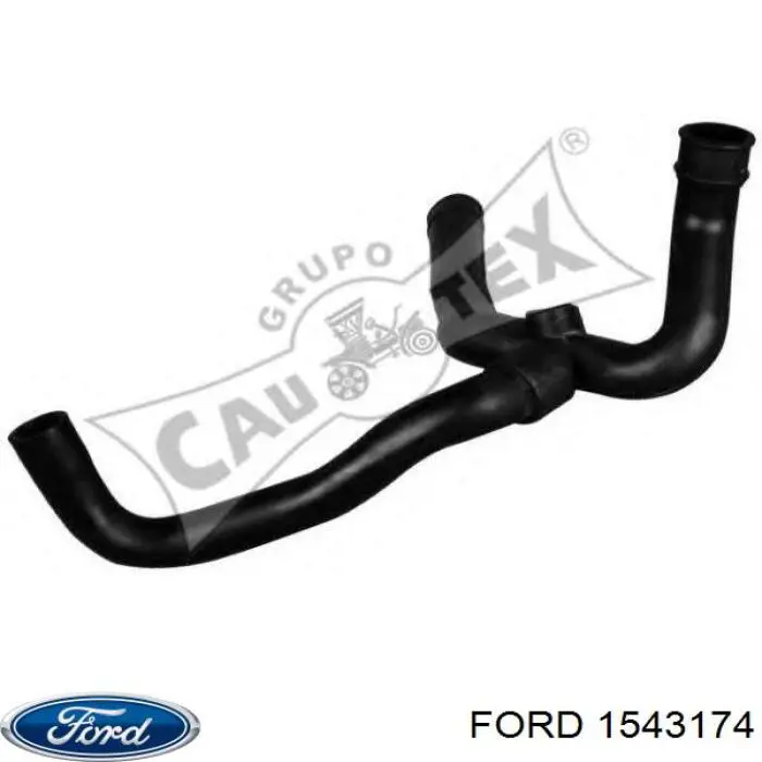 Compre 1543174 Ford Cano derivado de ventilação de cárter (de separador de óleo)