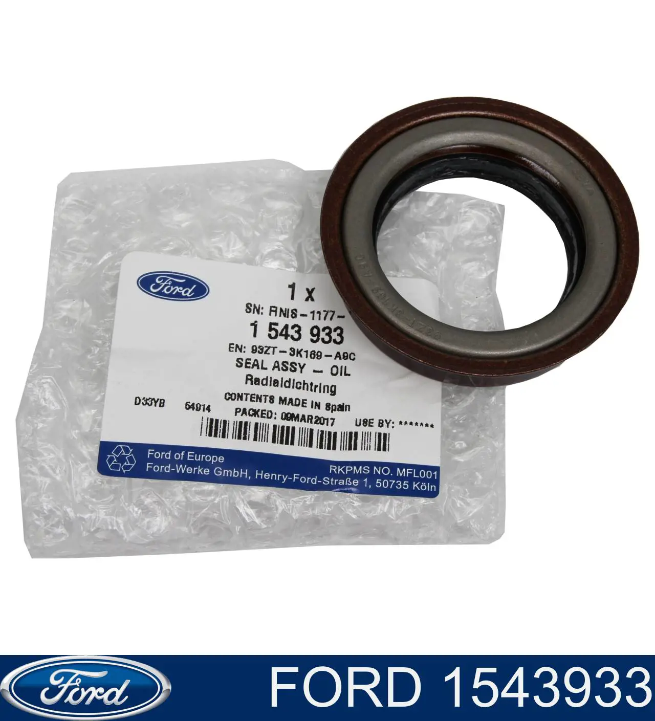 Bucim do semieixo esquerdo do eixo dianteiro Ford 1543933 preço, a partir de 8,24 USD
