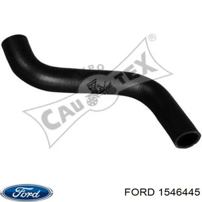1546445 Ford Mangueira (cano derivado) inferior do radiador de esfriamento