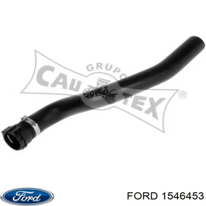 Compre 1546453 Ford Mangueira (cano derivado) do radiador de esfriamento superior