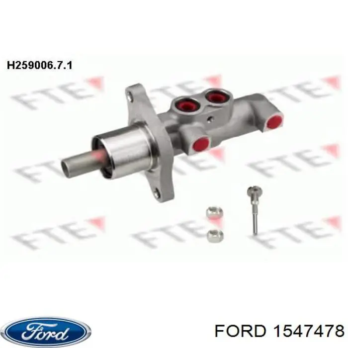 1547478 Ford Cilindro mestre do freio