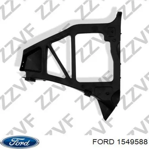 1549588 Ford Consola esquerda do pára-choque traseiro