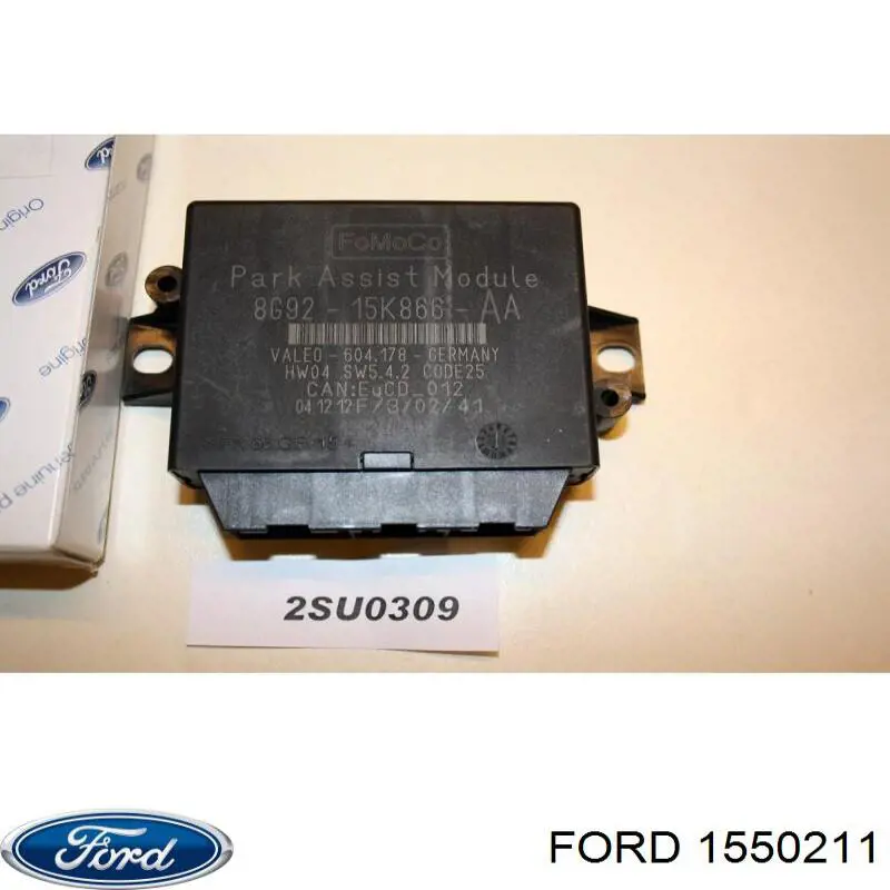 1550211 Ford Módulo de direção (Centralina eletrônica) de sensor de estacionamento