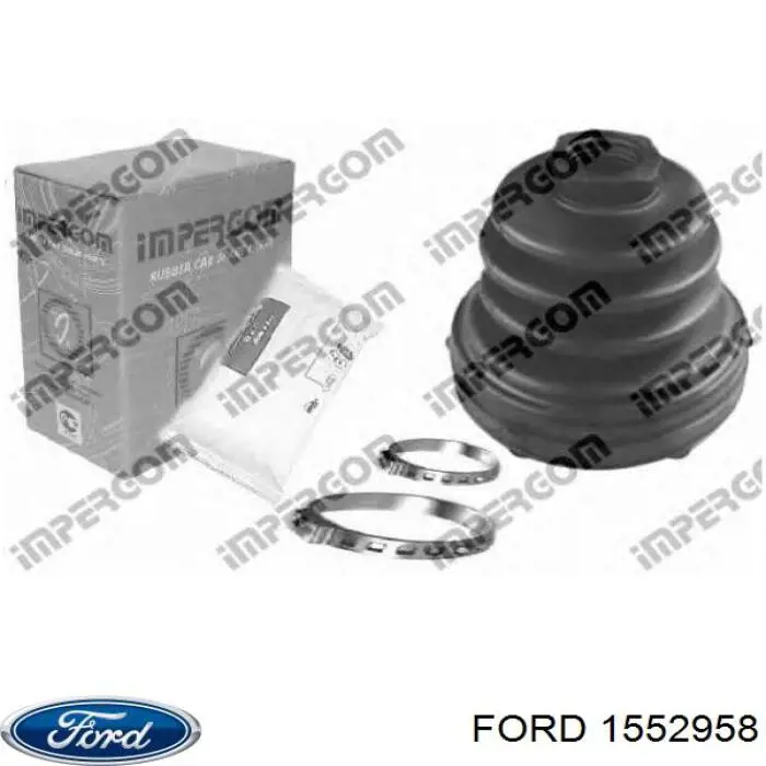 1552958 Ford Bota de proteção interna de junta homocinética do semieixo dianteiro