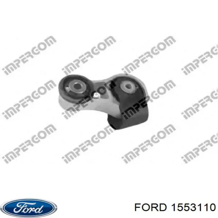57924 Metalcaucho Coxim traseiro de transmissão (suporte da caixa de mudança)