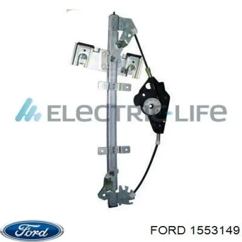 Mecanismo de acionamento de vidro da porta dianteira esquerda Ford 1553149 preço, a partir de 64,81 USD