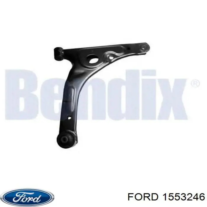 Compre 1553246 Ford Braço oscilante inferior direito de suspensão dianteira