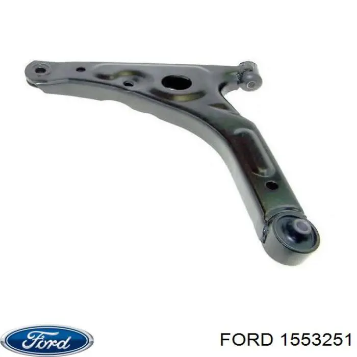 1553251 Ford Braço oscilante inferior esquerdo de suspensão dianteira