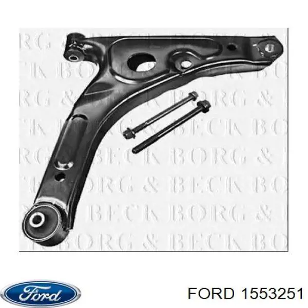 Braço oscilante inferior esquerdo de suspensão dianteira Ford 1553251 preço, a partir de 77,73 USD