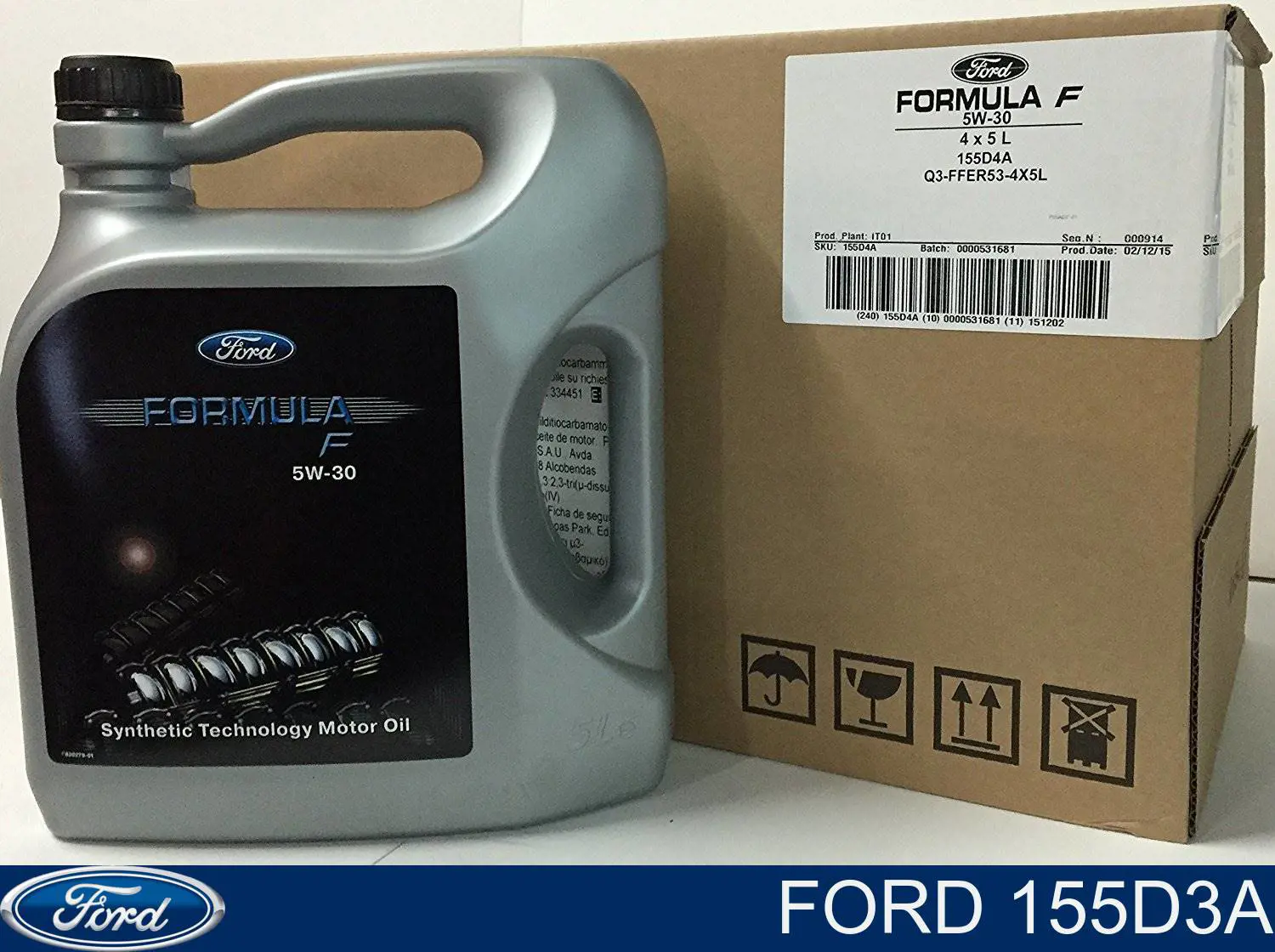155D3A Ford Óleo para motor