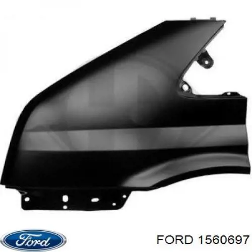 1560697 Ford Pára-lama dianteiro direito