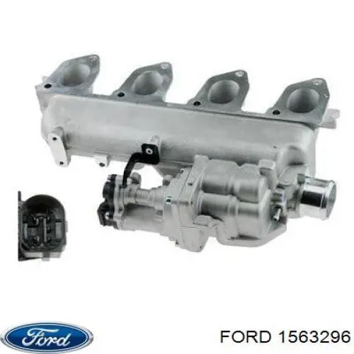 1563296 Ford Tubo coletor de admissão