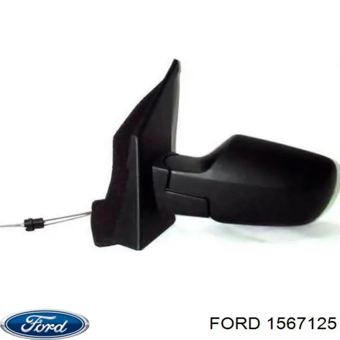 1567125 Ford Espelho de retrovisão esquerdo