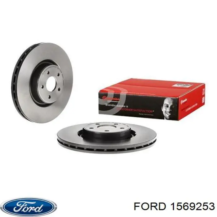 Compre 1569253 Ford Disco do freio dianteiro