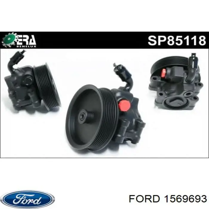 1569693 Ford Bomba da Direção hidrâulica assistida