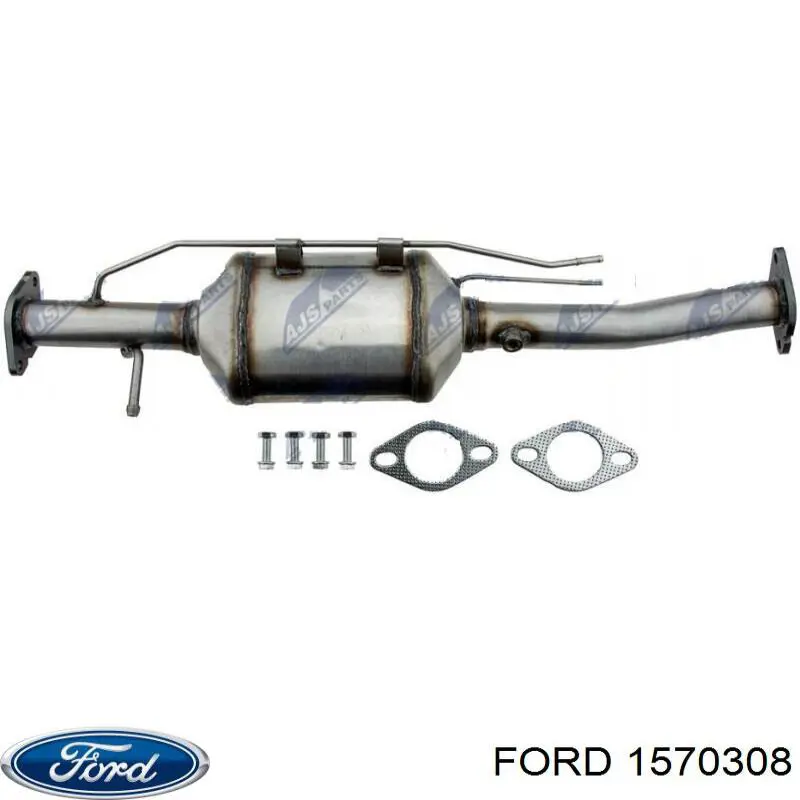 Filtro de partículas do sistema dos gases de escape Ford 1570308 preço, a partir de 393,40 USD