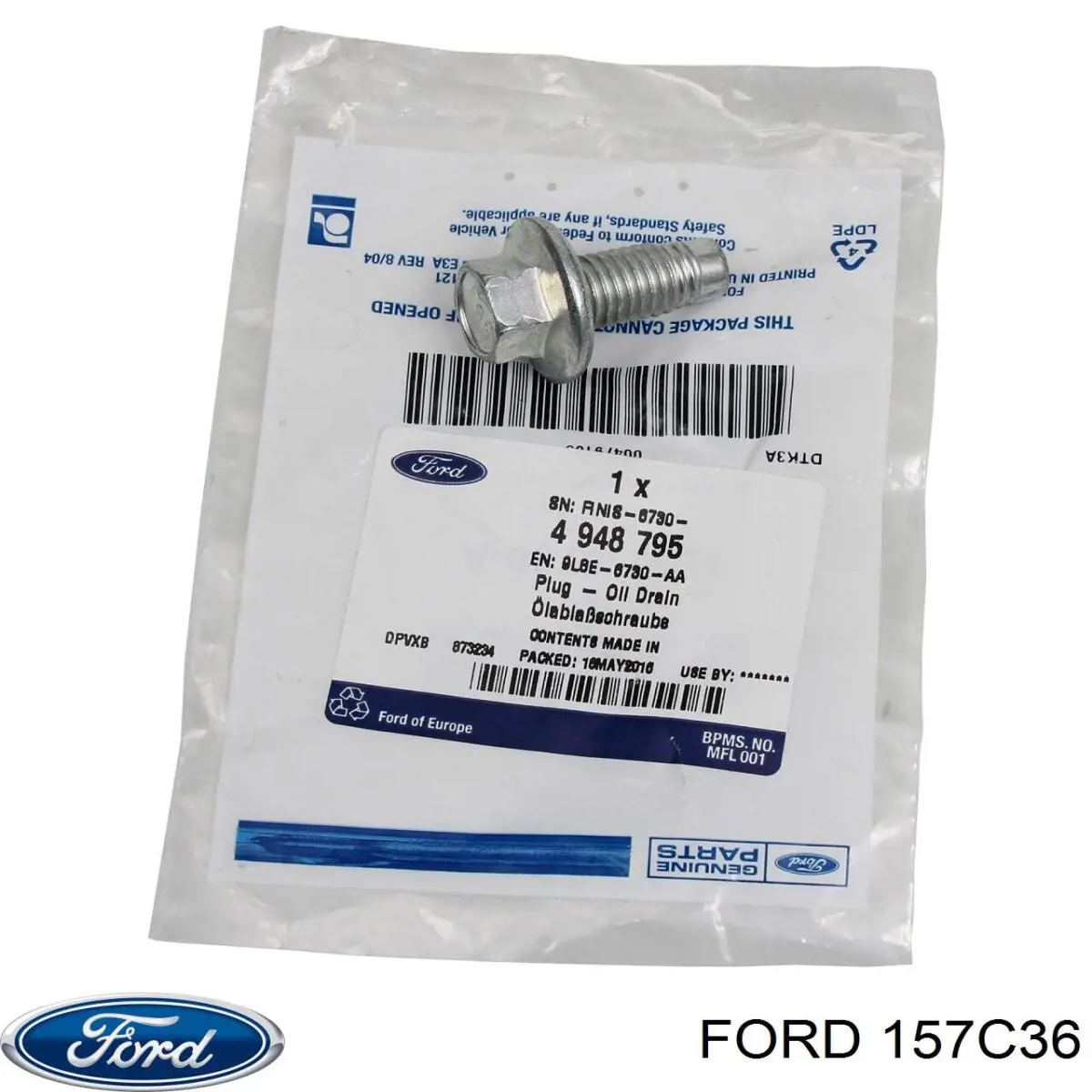 157C36 Ford Óleo para motor