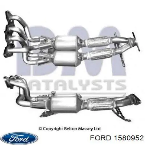 1580952 Ford Convertidor - catalisador