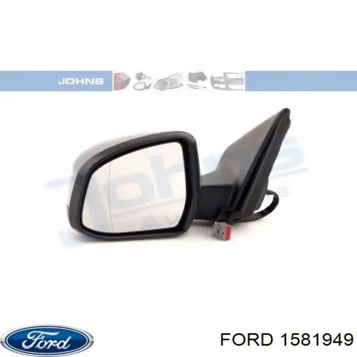 Espelho de retrovisão esquerdo Ford 1581949 preço, a partir de 125,92 USD