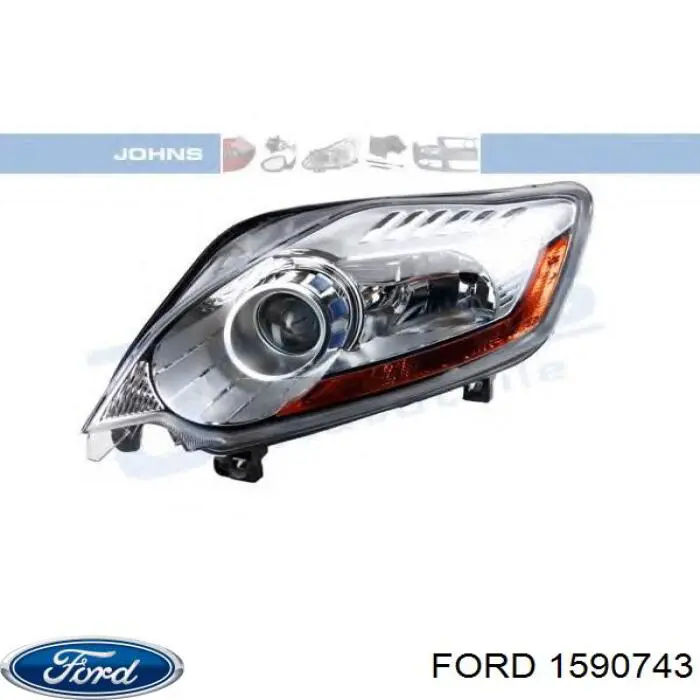 Luz esquerda Ford 1590743 preço, a partir de 545,02 USD