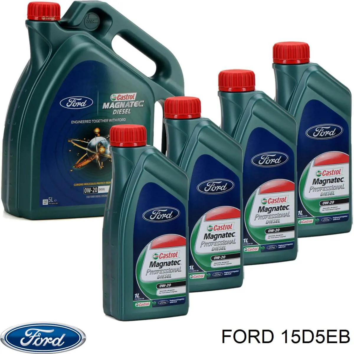 Óleo para motor 15D5EB Ford