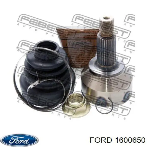 Compre 1600650 Ford Semieixo (acionador) dianteiro esquerdo