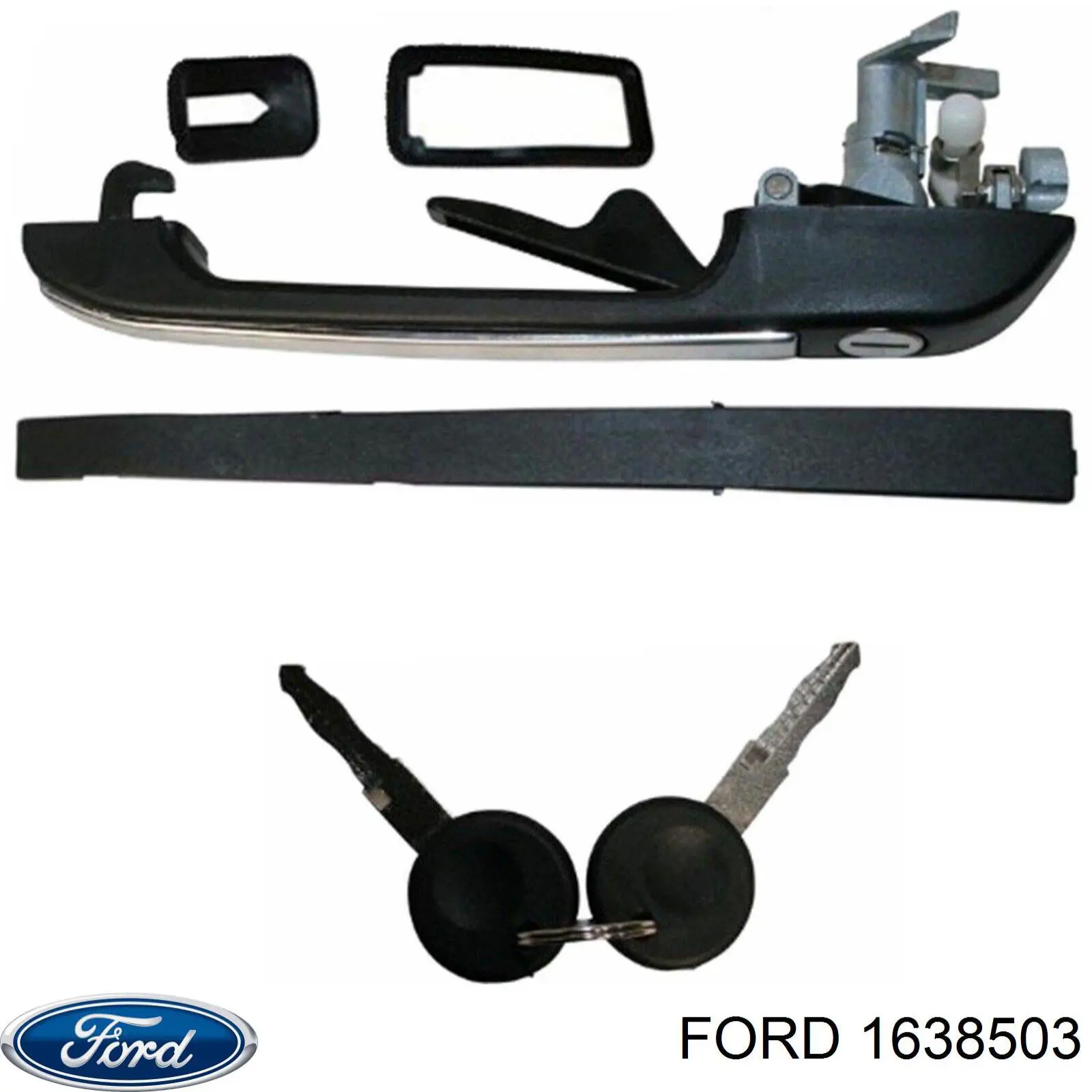 Maçaneta dianteira esquerda externa da porta Ford 7220481 preço, a partir de 36,42 USD