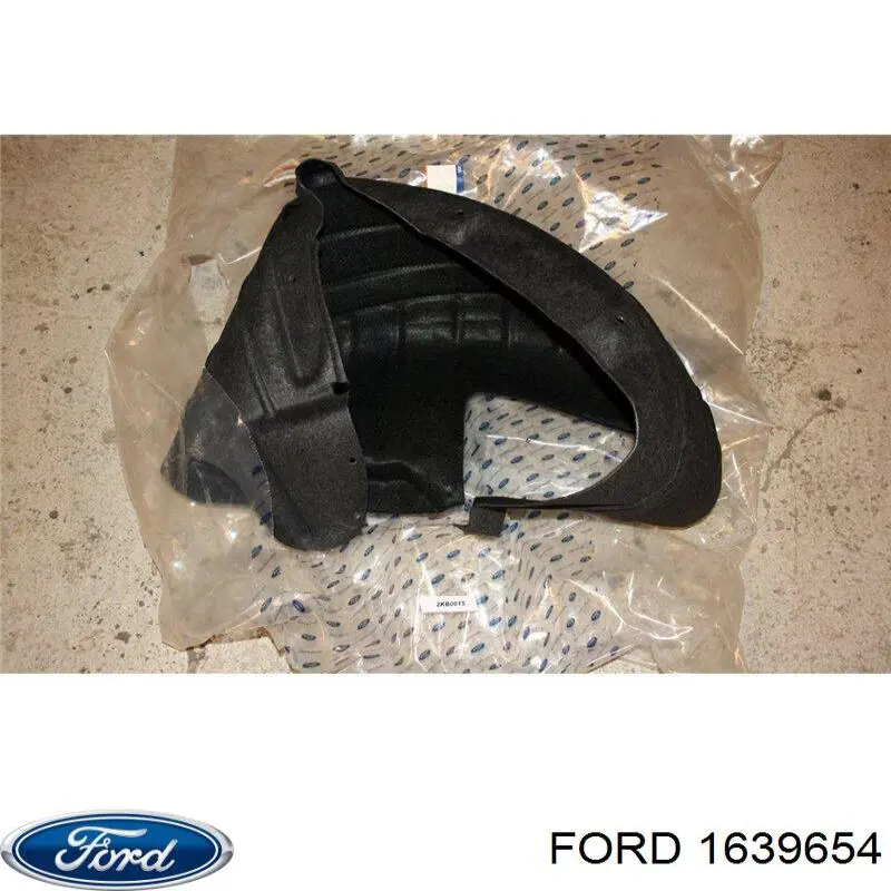 1859481 Ford Guarda-barras do pára-lama traseiro direito
