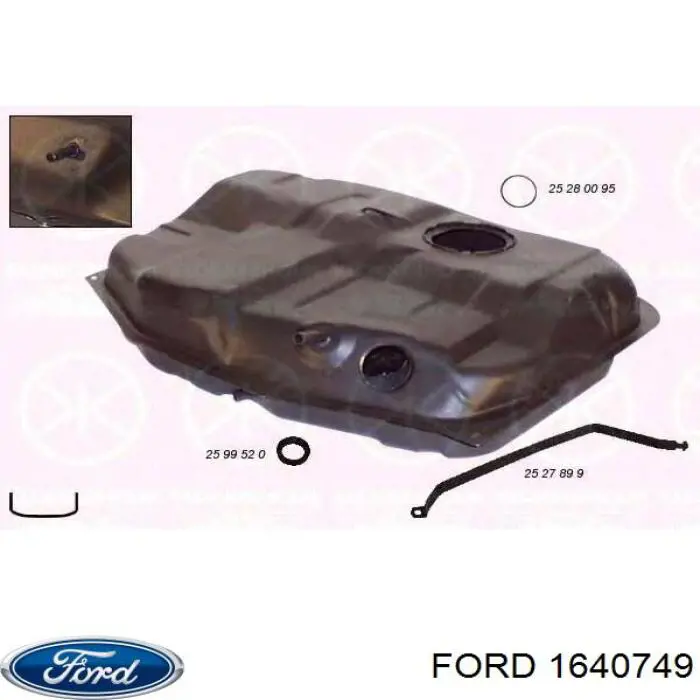 Tanque de combustível Ford 6156363 preço, a partir de 410,40 USD