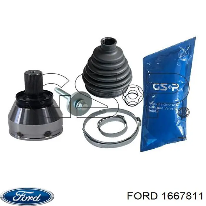 Compre 6G913B436FE Ford Semieixo (acionador) dianteiro direito
