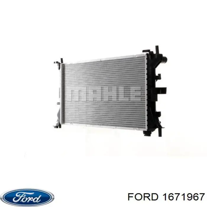 Radiador de esfriamento de motor Ford 1671967 preço, a partir de 67,05 USD