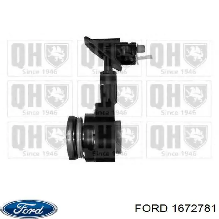 Compre 1672781 Ford Cilindro de trabalho de embraiagem montado com rolamento de desengate