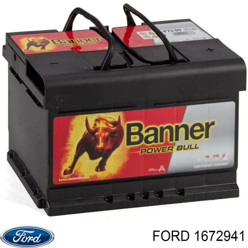 Bateria recarregável (PILHA) 1672941 Ford