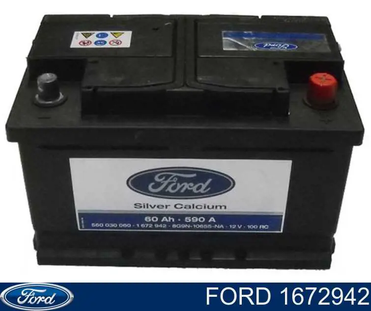 1672942 Ford Bateria recarregável (PILHA)