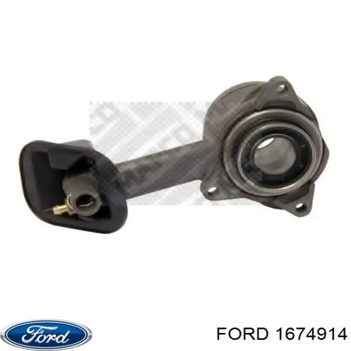 1674914 Ford Cilindro de trabalho de embraiagem montado com rolamento de desengate