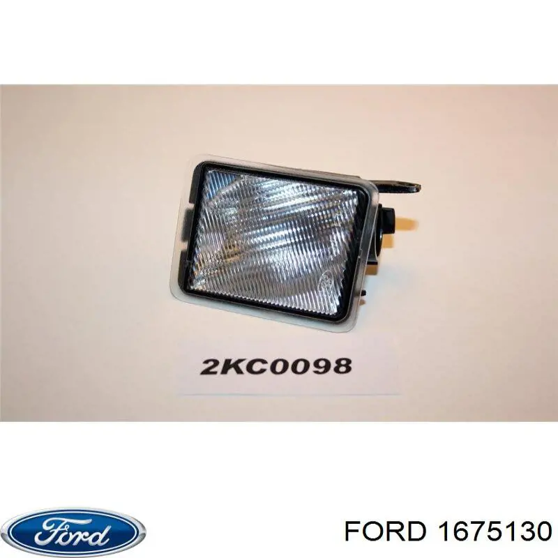 1675130 Ford Lâmpada da luz de fundo na porta