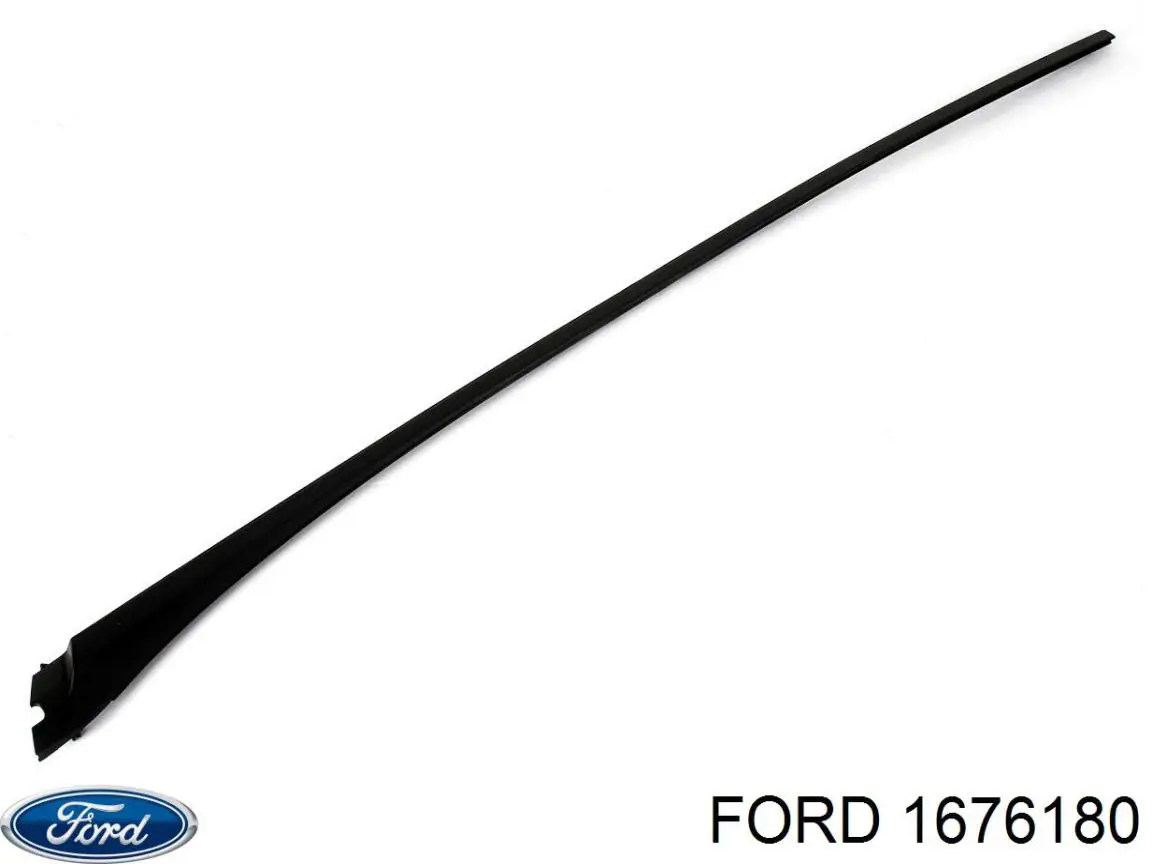 1676180 Ford Moldura direita de pára-brisas