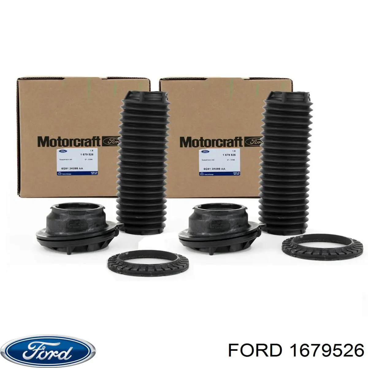 1679526 Ford Rolamento de suporte do amortecedor dianteiro