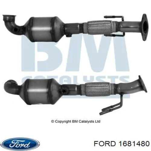 Convertidor - catalisador Ford 1728766 preço, a partir de 465,02 USD
