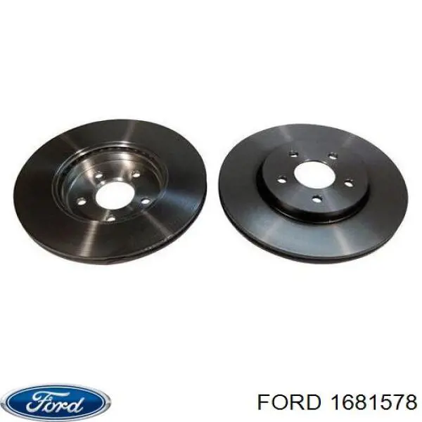 1681578 Ford Disco do freio dianteiro