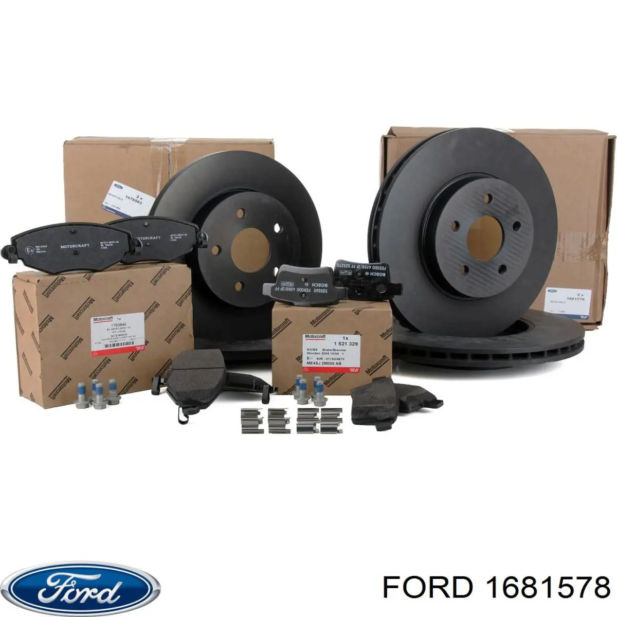Compre 1681578 Ford Disco do freio dianteiro