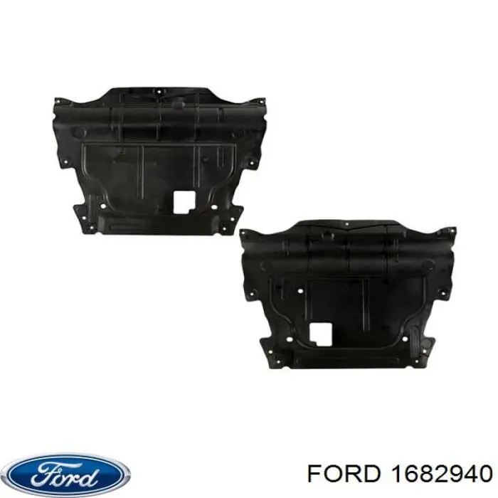 1682940 Ford Proteção de motor, de panela (da seção de motor)