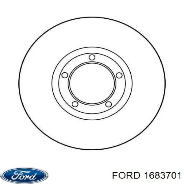 Compre 1683701 Ford Válvula de admissão