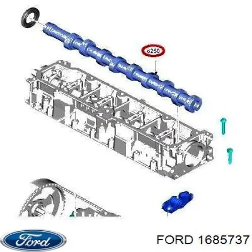 Compre 1685737 Ford Árvore distribuidora de motor