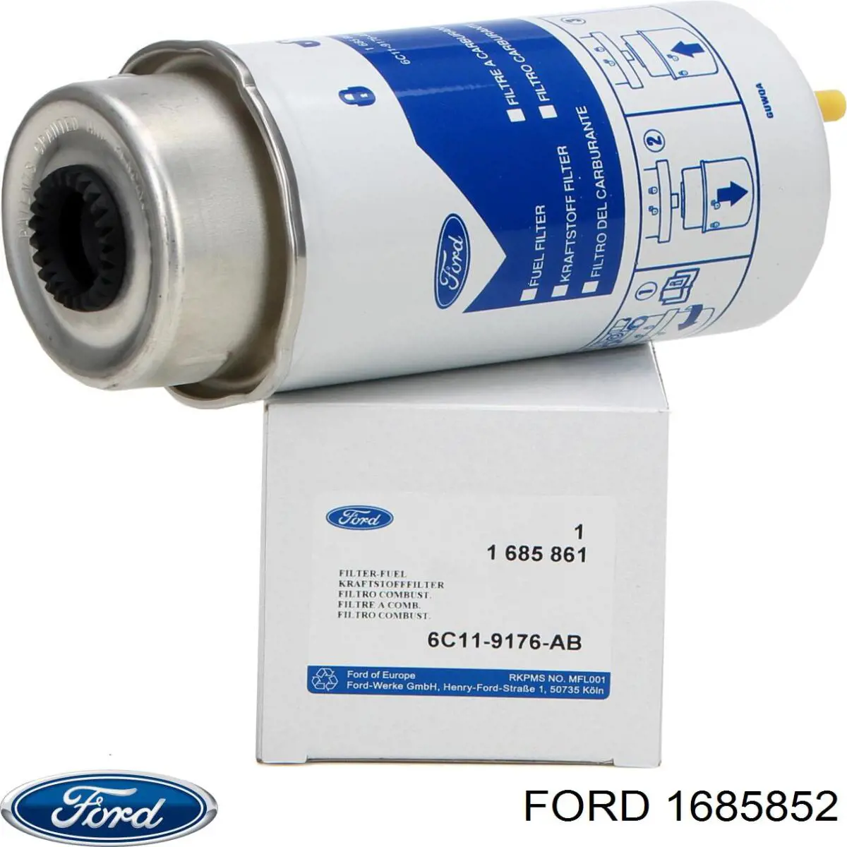 Compre 1685852 Ford Filtro de combustível