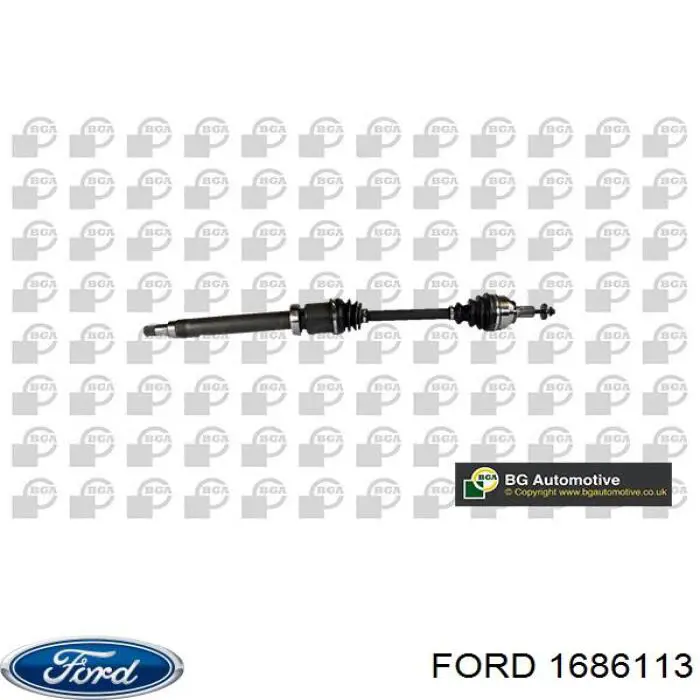 Semieixo (acionador) dianteiro direito Ford 1686113 preço, a partir de 66,52 USD