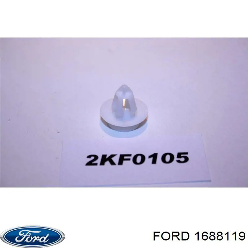Cápsula (prendedor) de fixação do pára-choque dianteiro Ford 1688119 preço, a partir de 2,04 USD